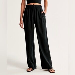 Abercrombie & Fitch Linen Pull on Pants